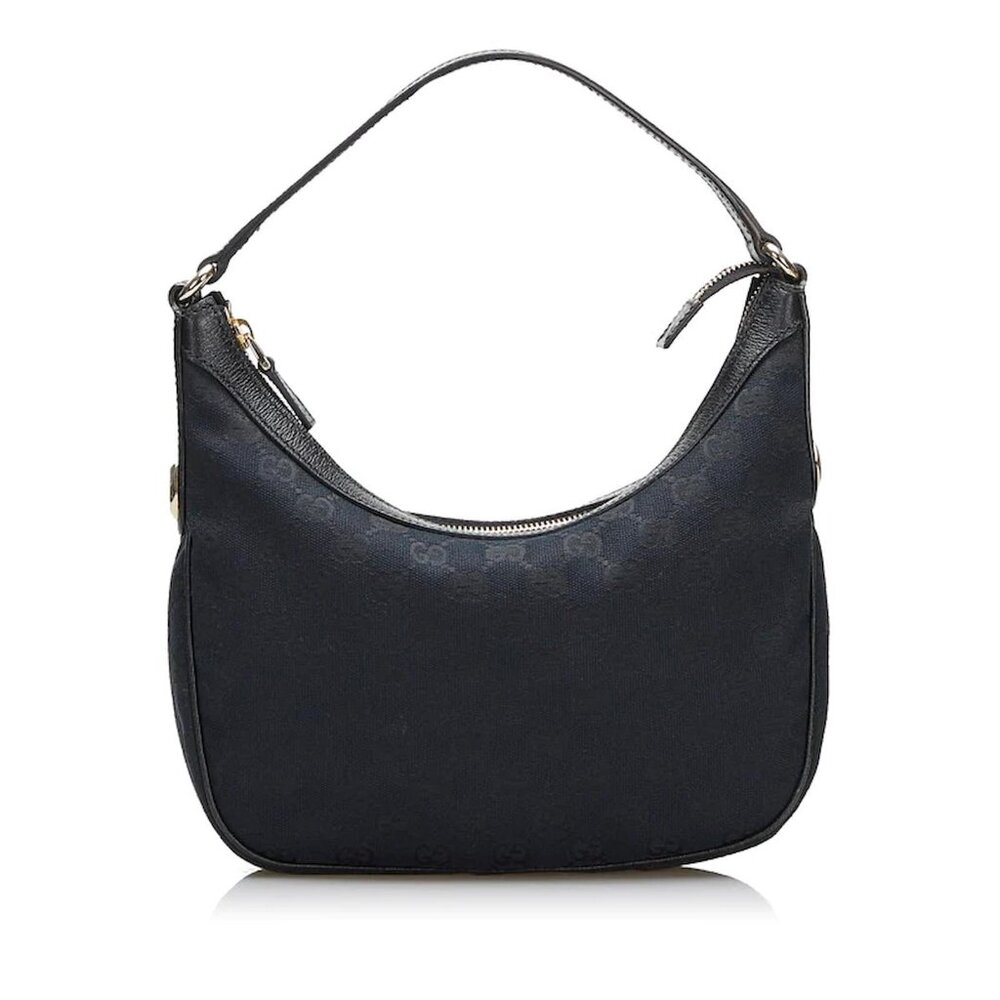 Vintage Gucci GG Canvas Shoulder Hobo Bag